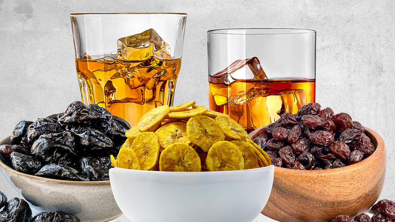 whiskey dried fruit