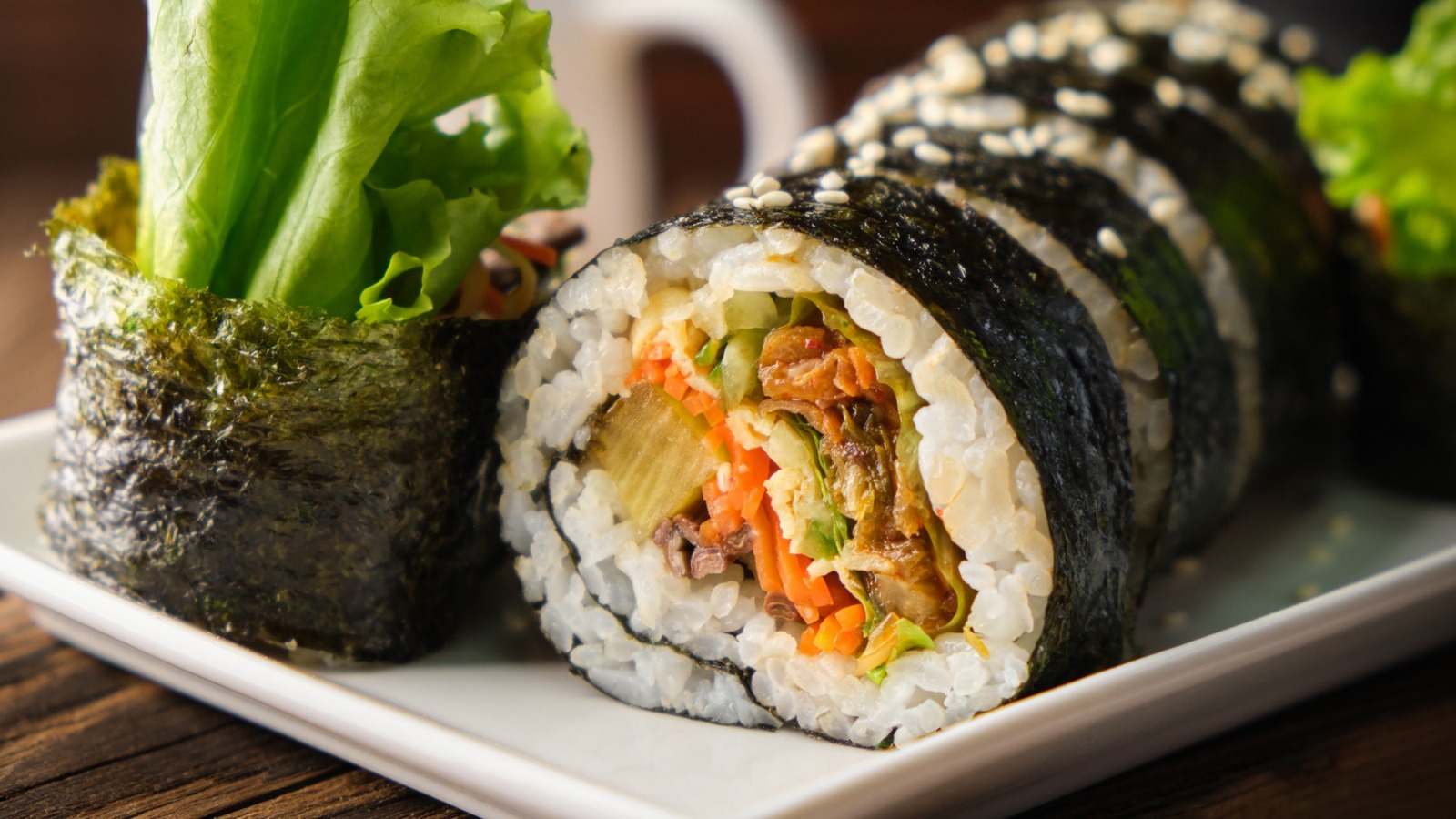 An Expert's Tip For Rolling Perfect Kimbap Without A Bamboo Mat