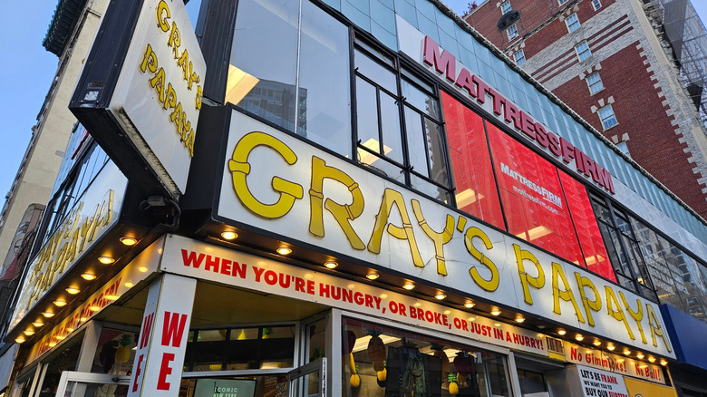 Gray's Papaya in New York City
