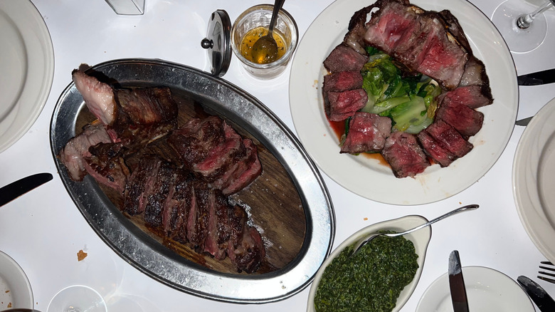 Keens steakhouse platters