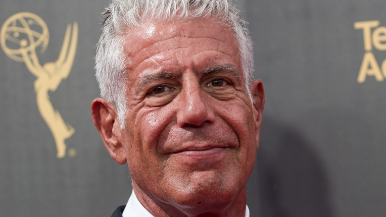 Anthony Bourdain at an event