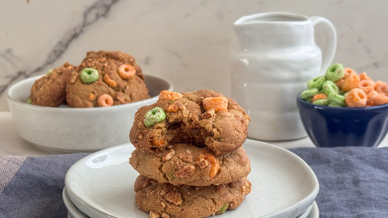 cookies on plate