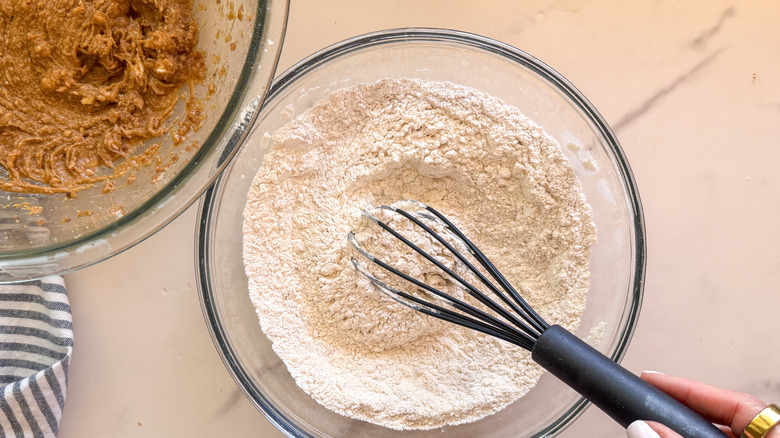 whisk in dry ingredients