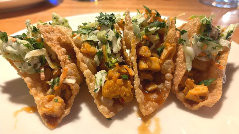 Applebee's Chicken Wonton Tacos