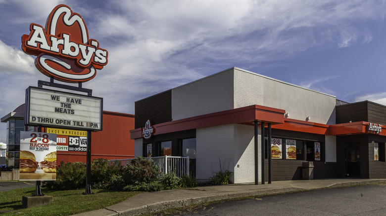 Arby's exterior and sign