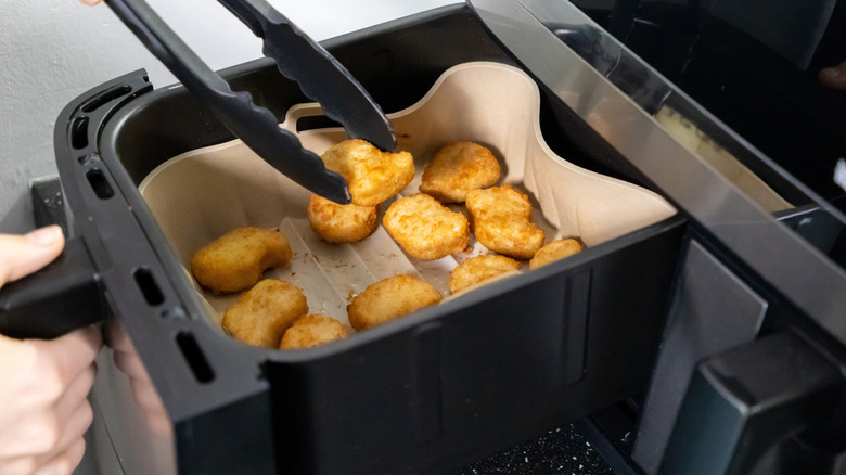 cooking with an air fryer