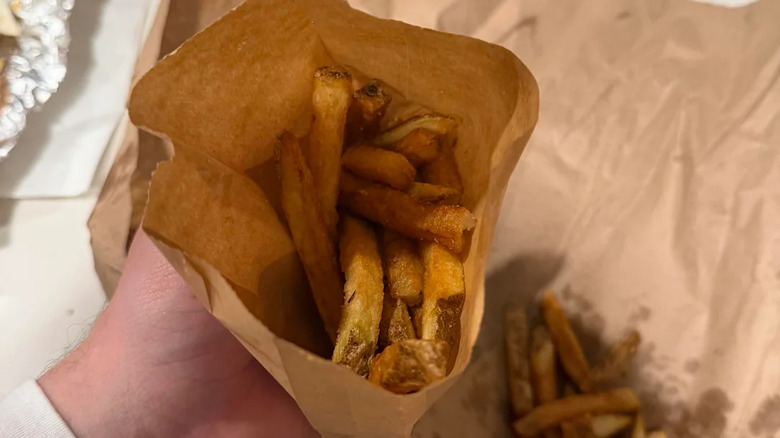 Five Guys fry order