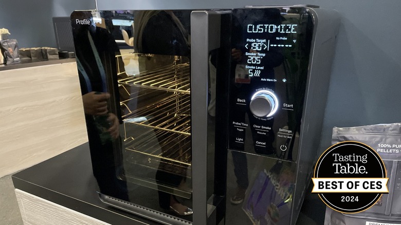 GE Profile Smart Indoor Smoker at CES 2024