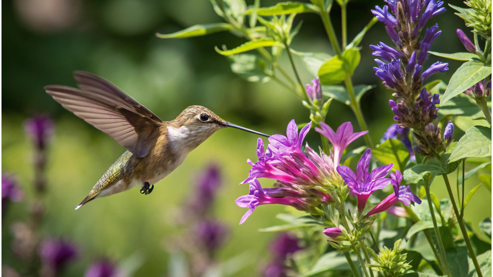 The Minty, Medicinal Herb That Makes Hummingbirds Flock To Your Yard