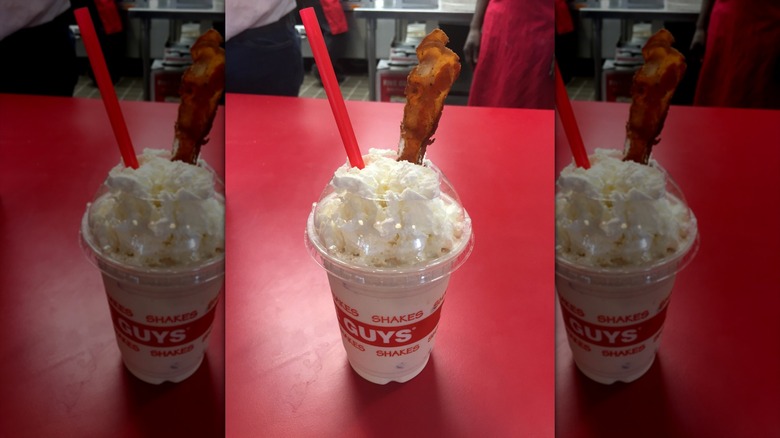 Five Guys' bacon milkshake