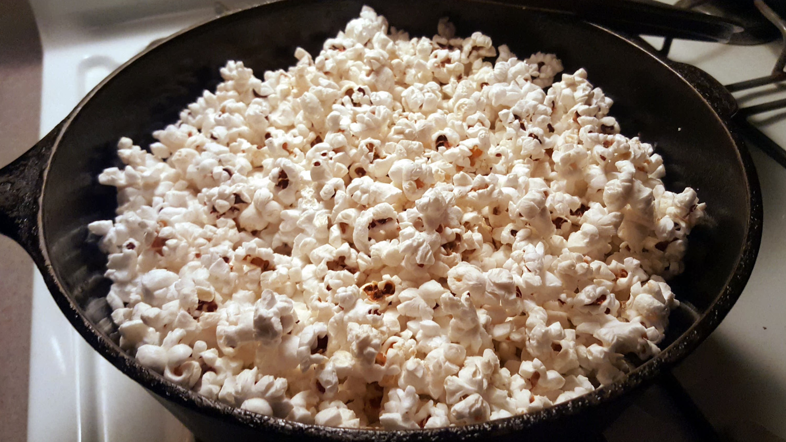 Perfect Stovetop Popcorn - Belly Full