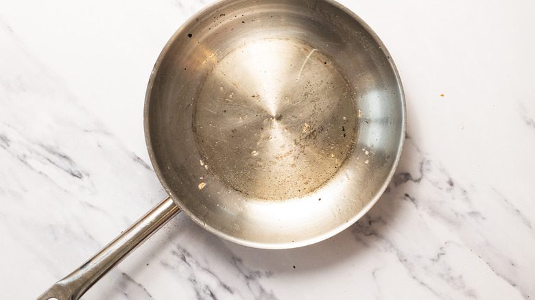 Hot pan.