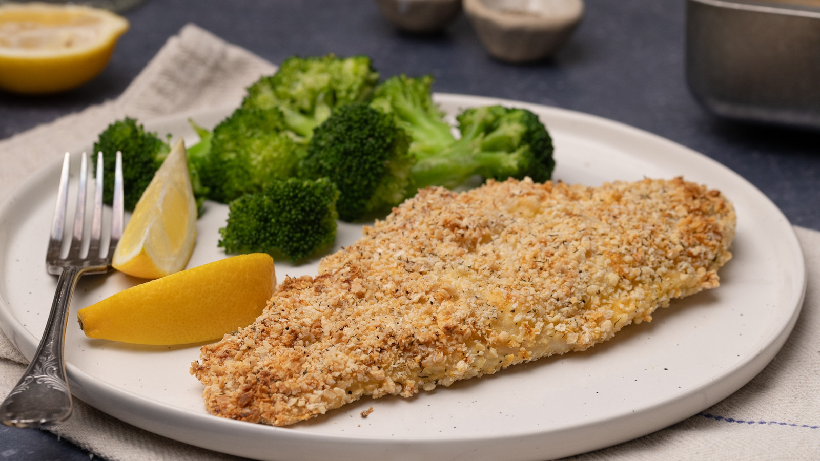 Baked AlmondCrusted Tilapia Recipe
