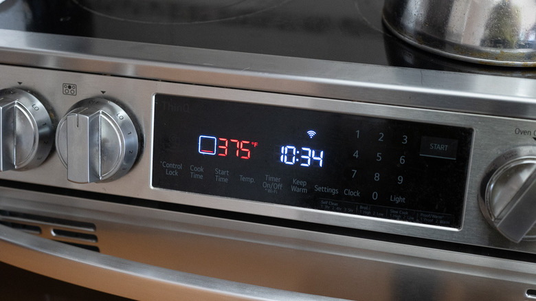 Oven set to 375 F.
