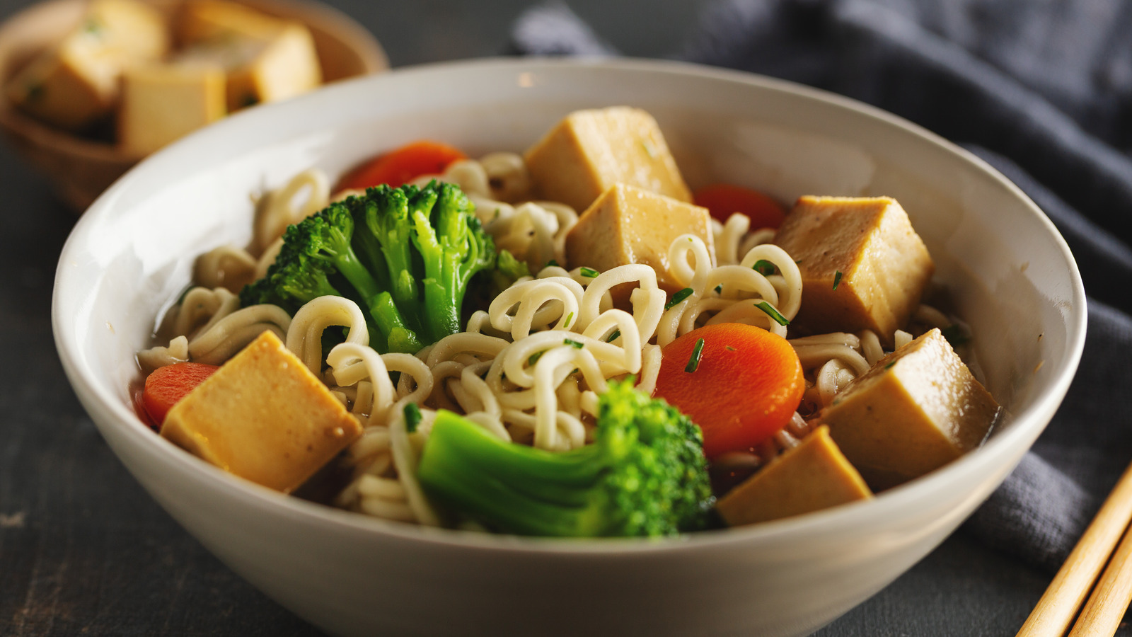 Baked Tofu Gives Any Bowl Of Ramen A Crispy Protein Boost