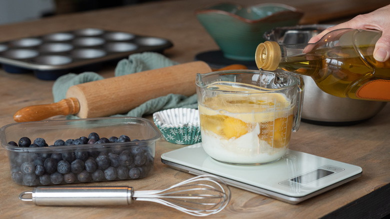 assorted baking utensils