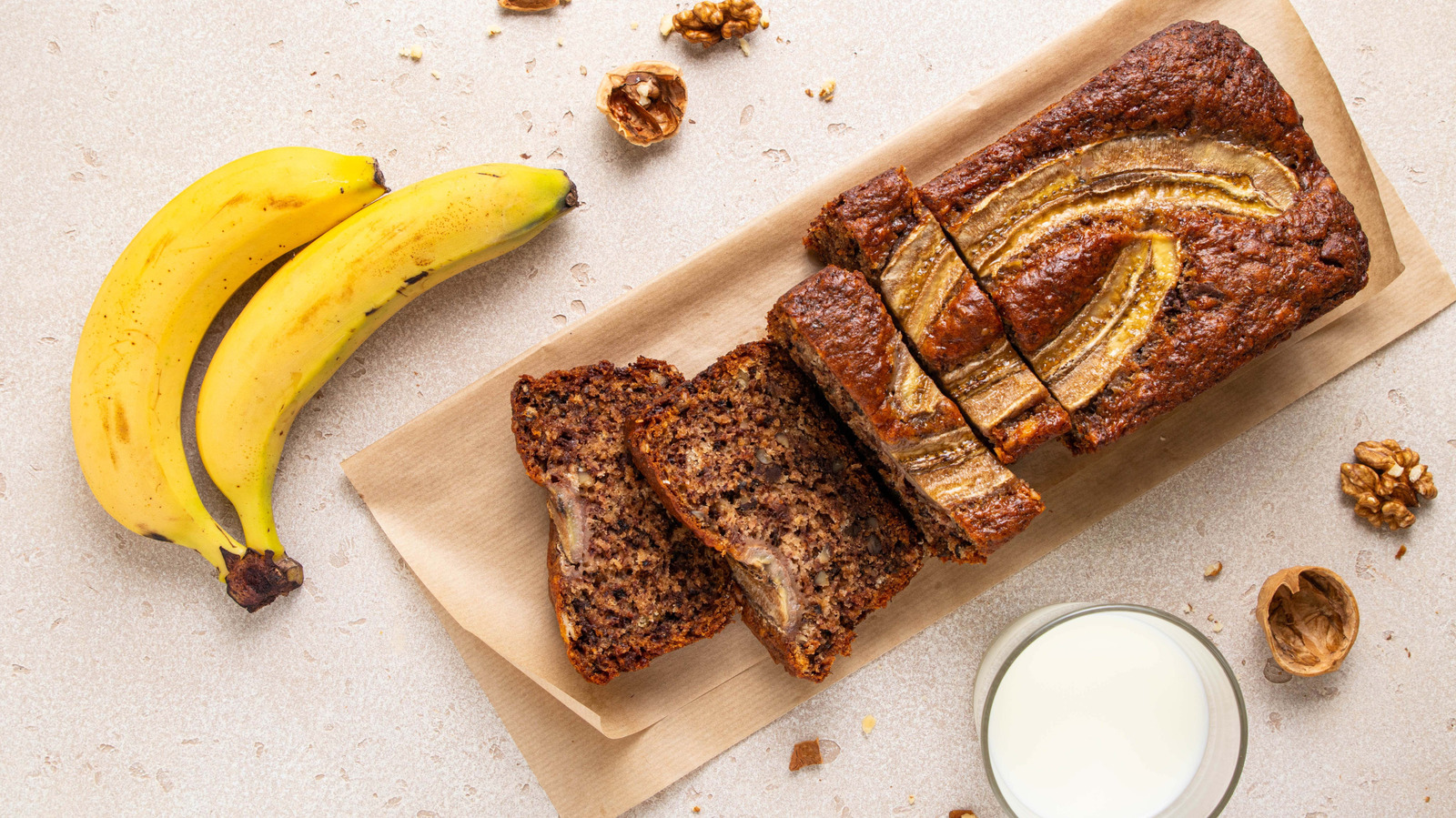 Banana Bread Turns Out So Moist When You Add A Dollop Of This Fridge Staple