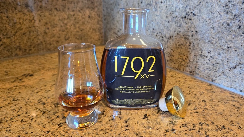 Barton 1792 XV and Glencairn glass