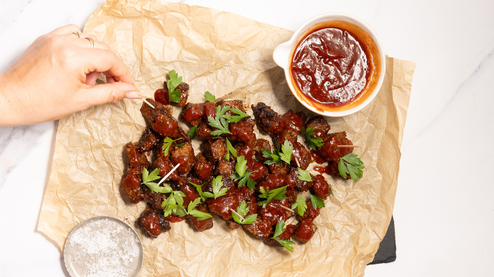 BBQ Steak Bites Recipe