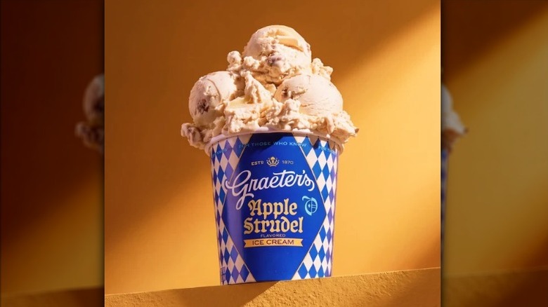A Graeter's Apple Strudel Ice Cream in an Oktoberfest package