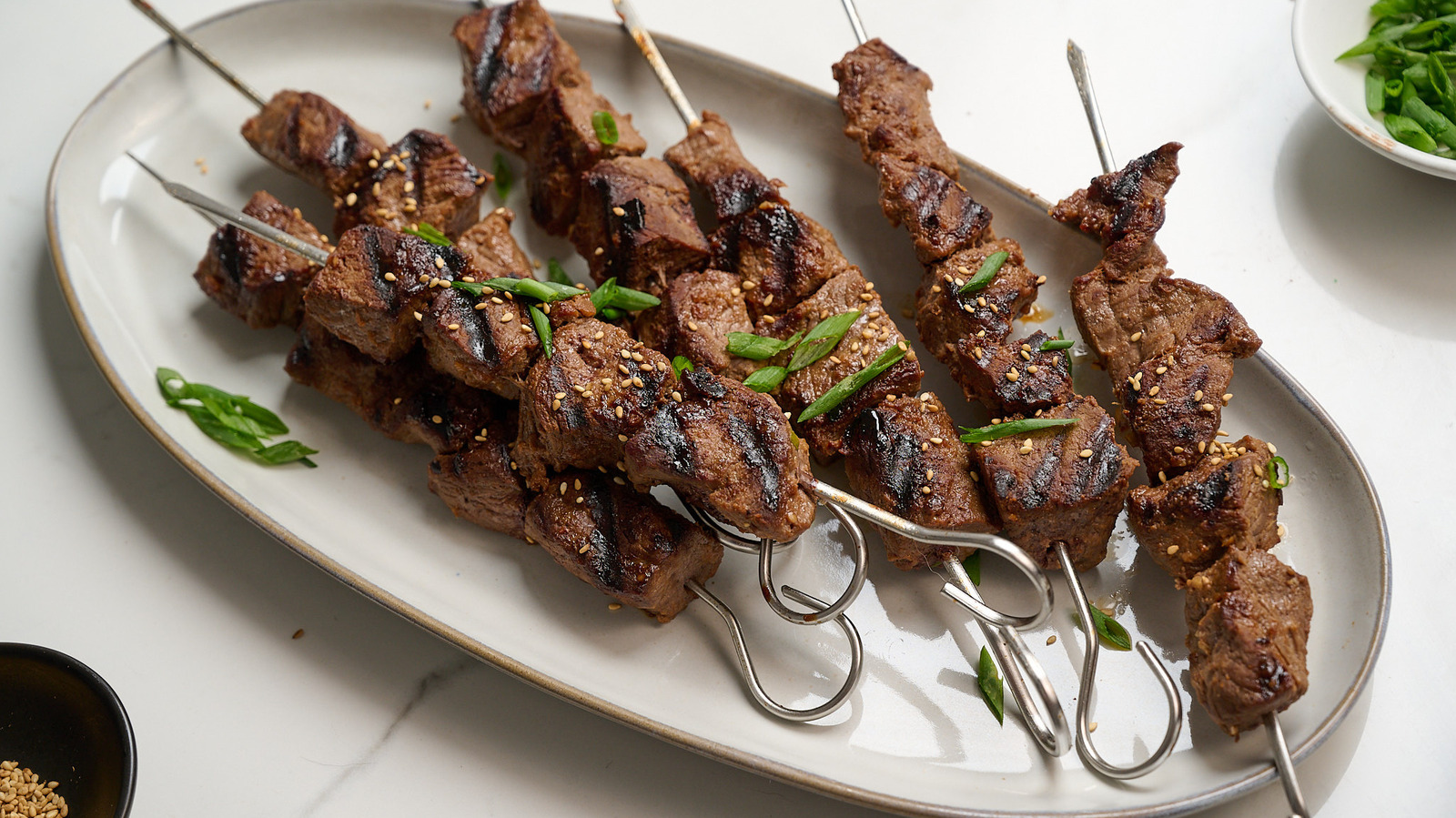 Beef Bulgogi Kebabs Recipe