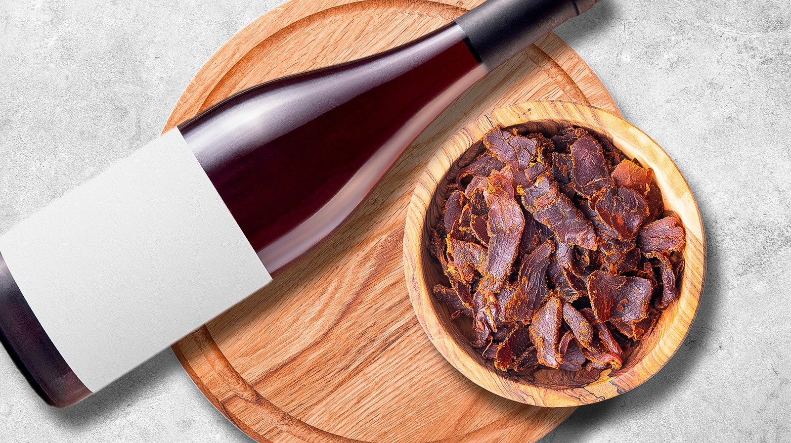 Beef Jerky Is The Unexpected Snack Pairing To Try With Red Wine