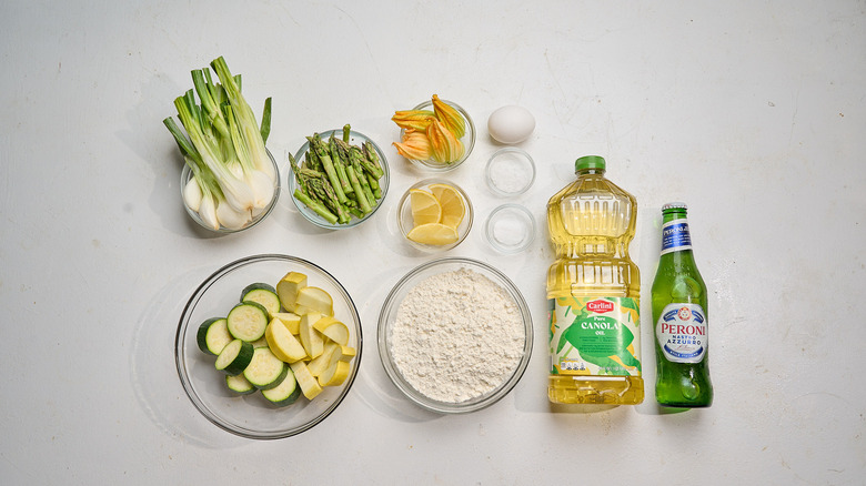 ingredients on a table