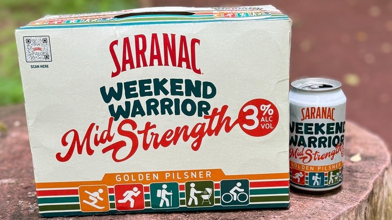 Saranac mid-strength beer