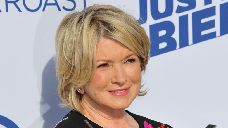 Martha Stewart on the red carpet