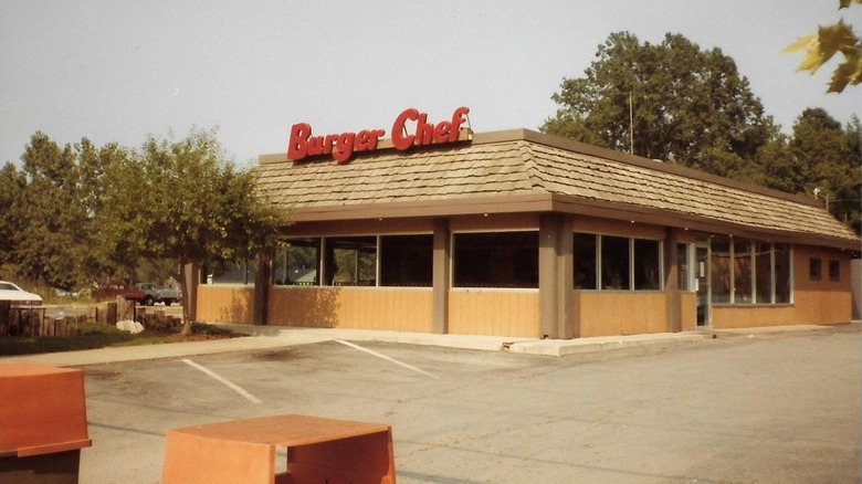 Burger Chef storefront during the daytime