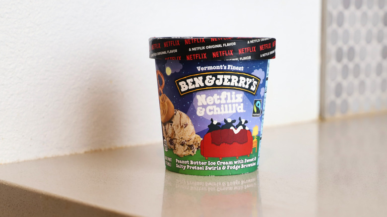 Pint of Netflix and Chilll'd ice cream