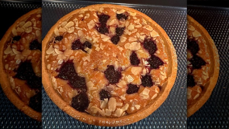 baked Deutsche Kuche Frangipane Tart