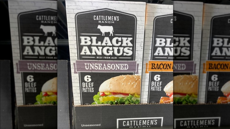 package of Cattlemen's Ranch Unseasoned Black Angus Beef Patties
