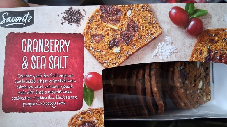package of Savoritz flavored crisps
