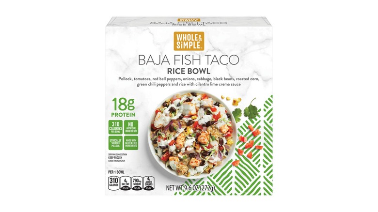 Whole & Simple Assorted Fish Bowls, Baja Fish Taco