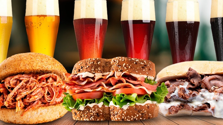 classic sandwiches and beer pairings