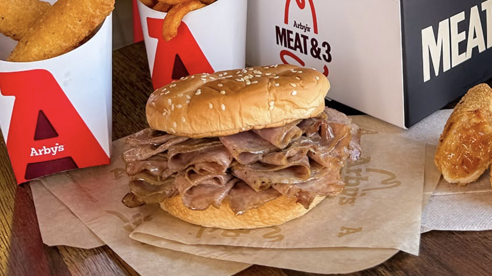 The Best Bread For Arby's Roast Beef Isn't The Standard Bun — Order This Instead