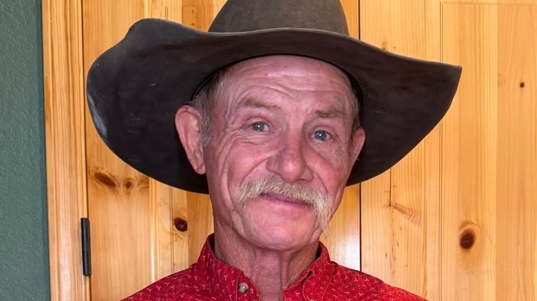 Cowboy Kent Rollins in his signature hat