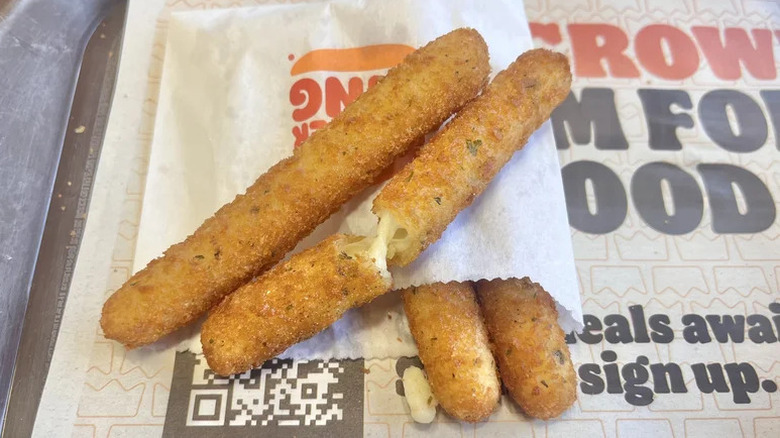 Mozzarella Fries at Burger King