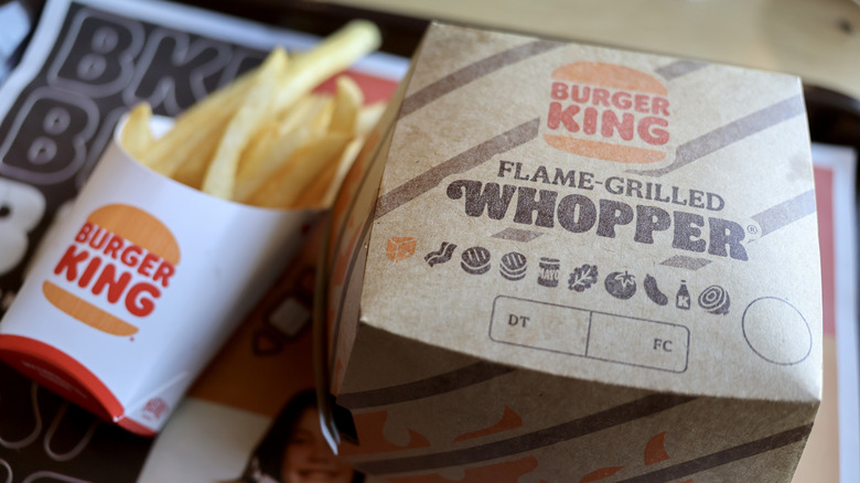 Burger King's Whopper now comes in a box