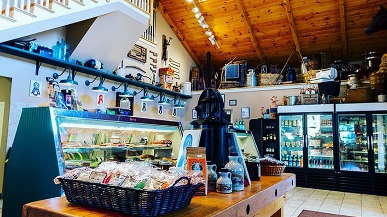 Interior of The Country Butcher