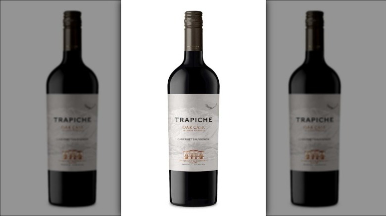 Bottle of Trapiche Oak Cask cabernet sauvignon