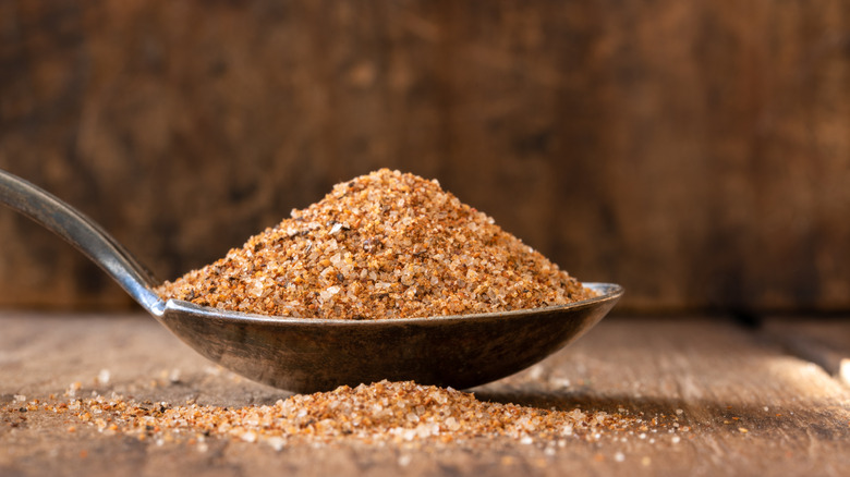 Cajun Seasoning on a vintage spoon
