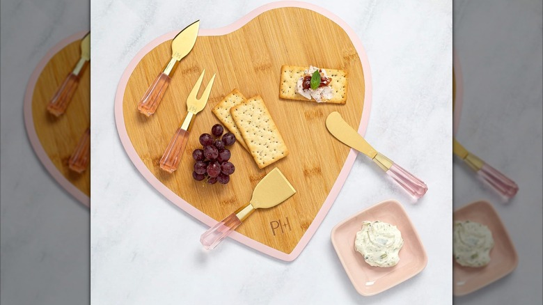 A Paris Hilton charcuterie board