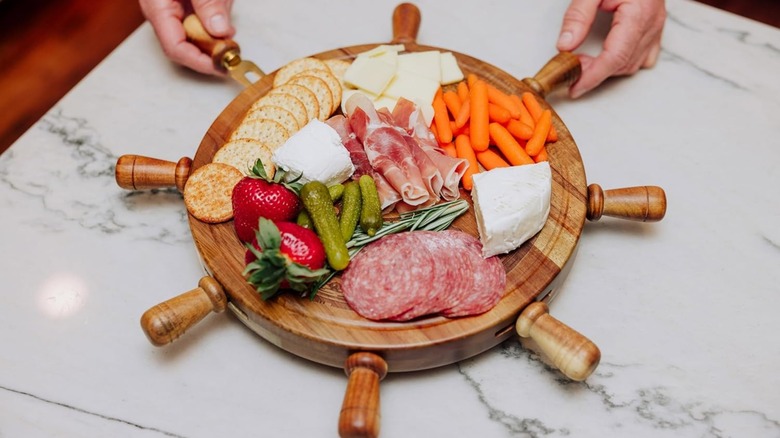 A Picnic Time cheese board