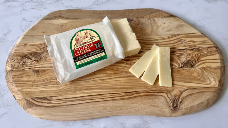 Trader Joe's cheddar cheese