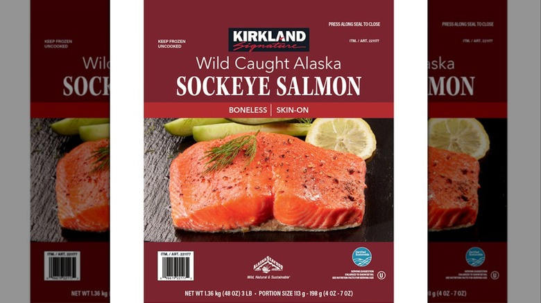Kirkland Signature Wild Alaskan Sockeye Salmon