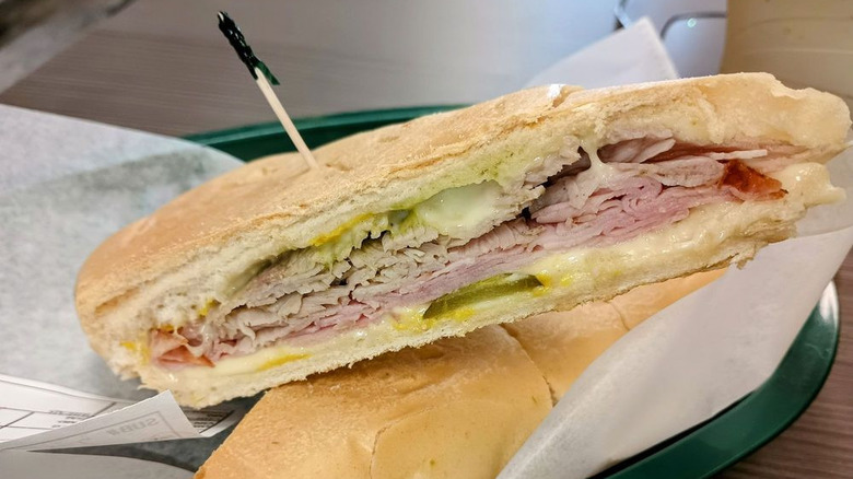 Cuban sandwich from Franky's Deli Warehouse