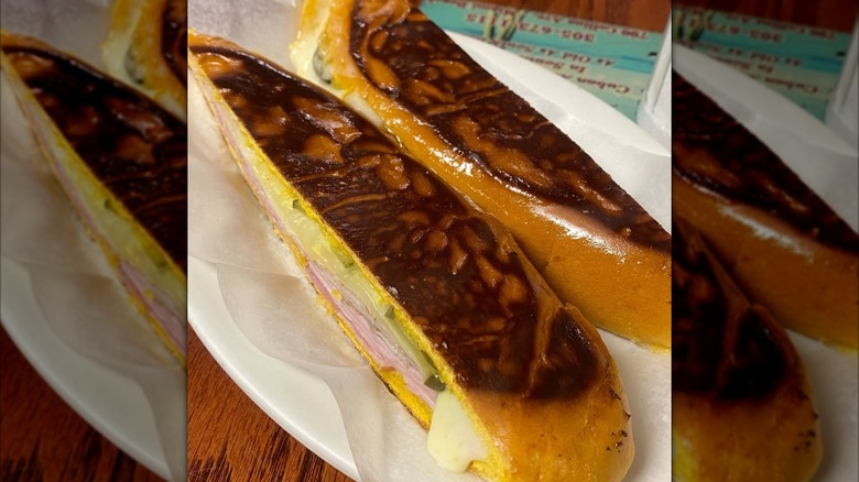 Cuban sandwich from Puerto Sagua restaurant