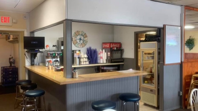 Inside of the Apollo Beach Diner